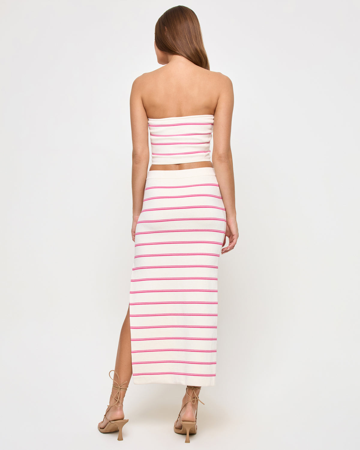 Amalfi Skirt - Capistrano Stripe Capistrano Stripe | Model: Madison (size: S)