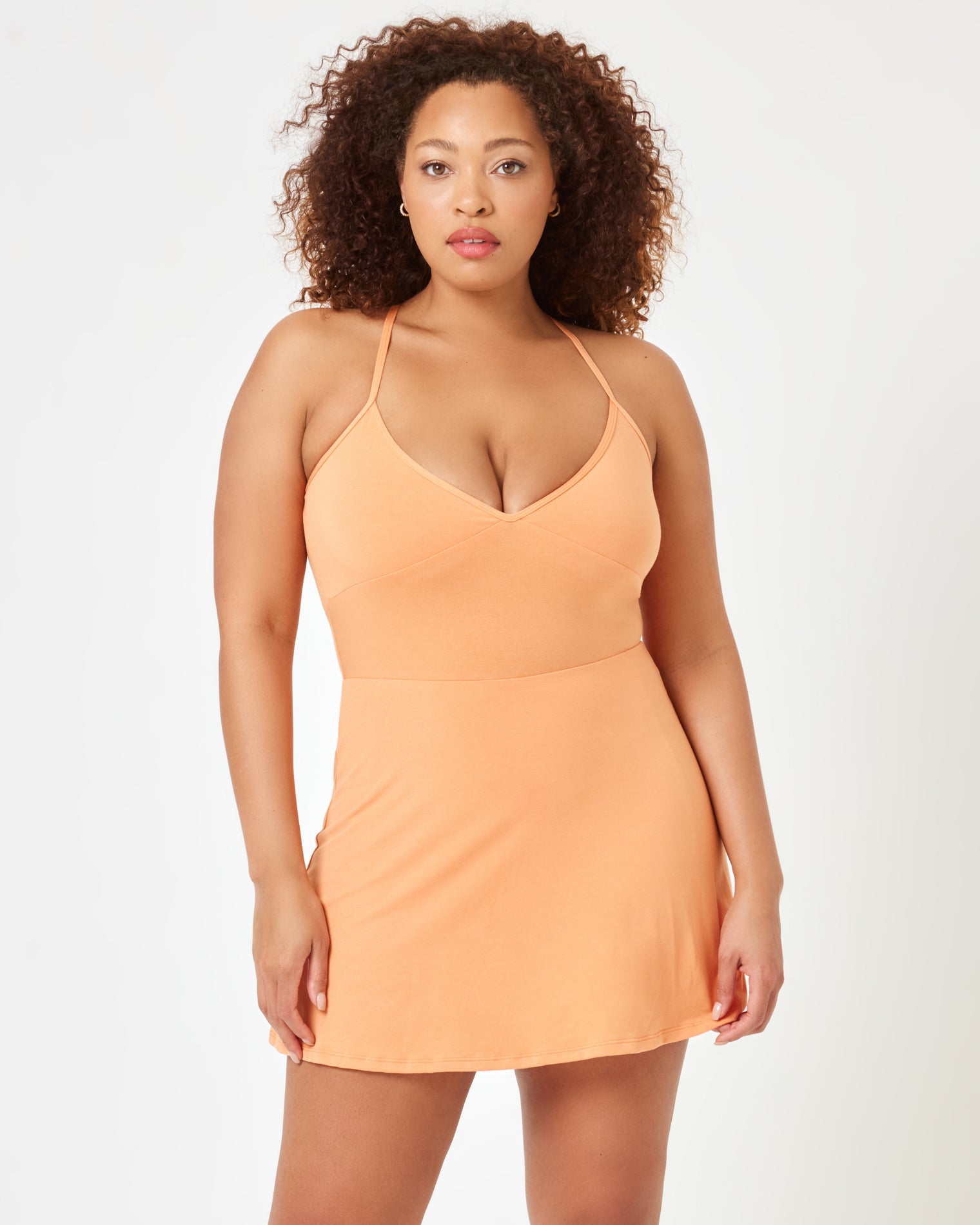 Rally Dress - Bellini Bellini | Model: Amber (size: XL) | Hover