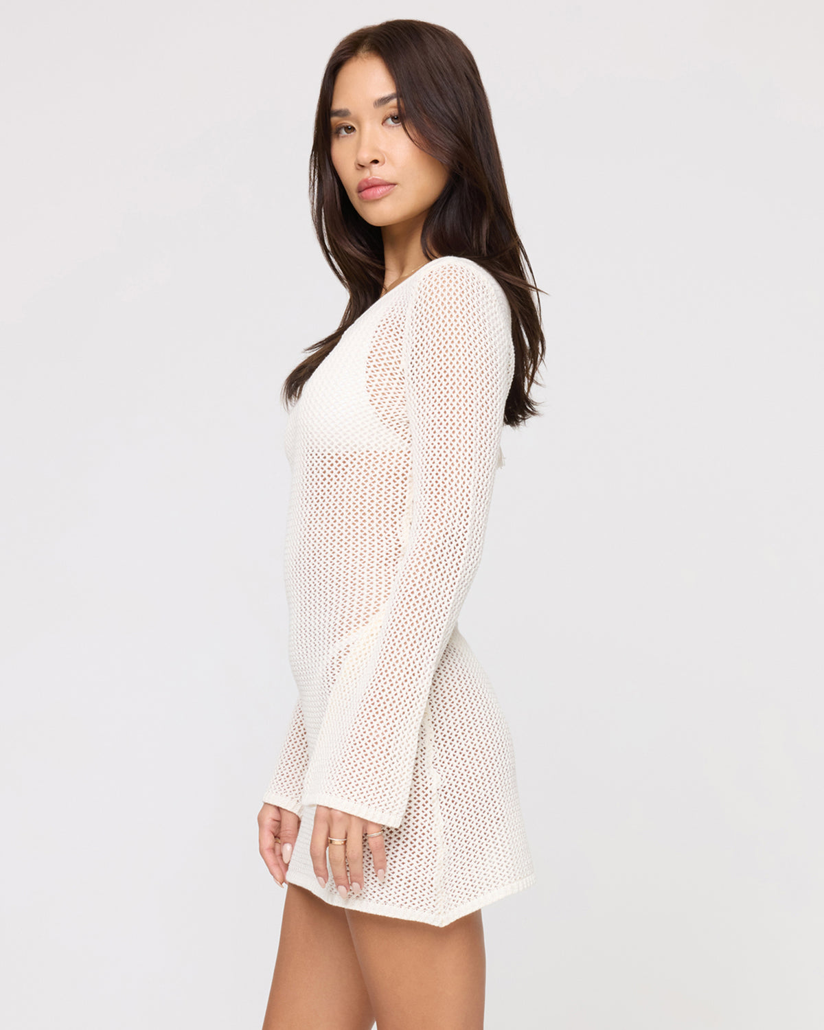 Cleo Cover Up Dress - Cream Cleo Cover Up Dress - Cream