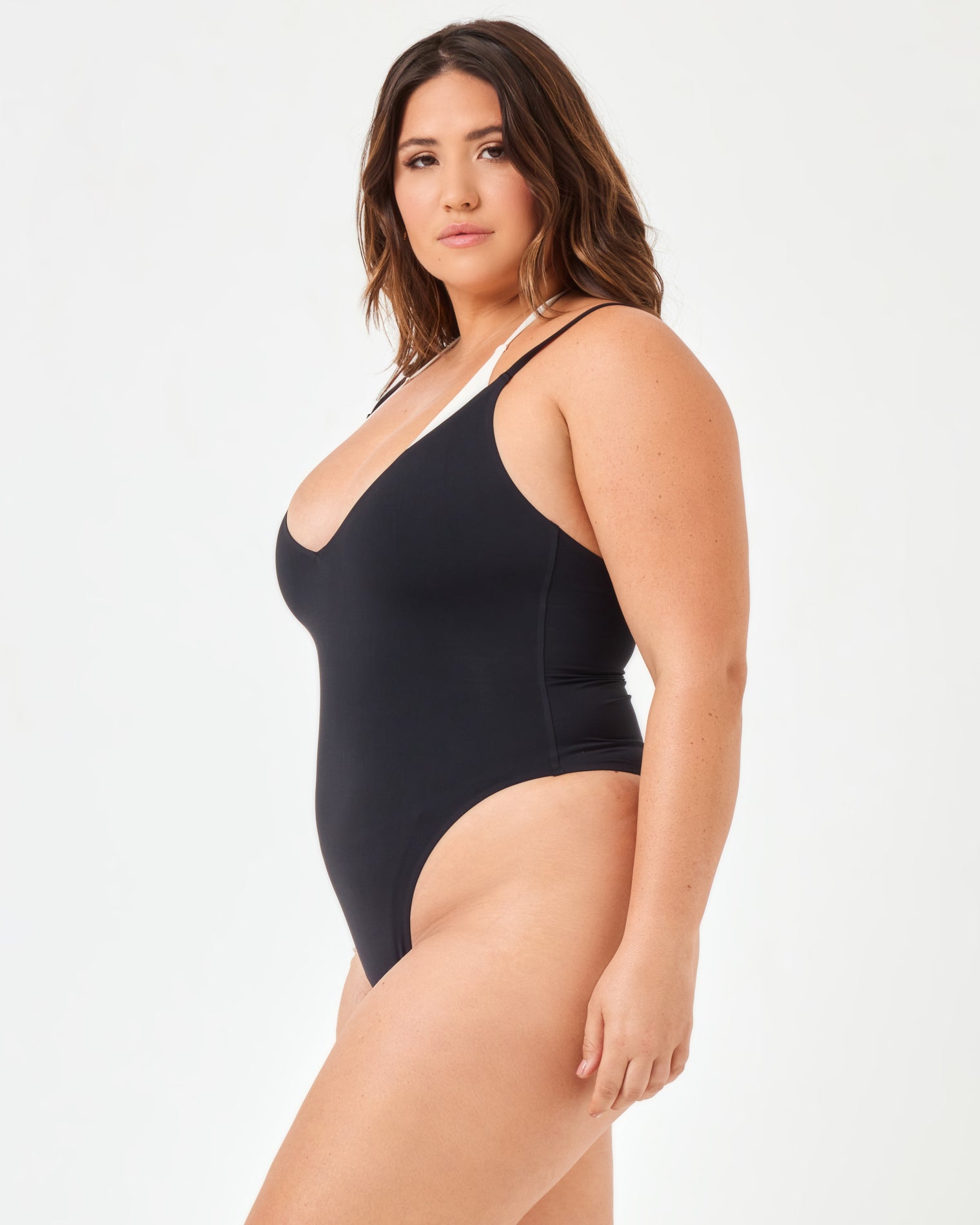 Women's One Shoulder Color Contrast One-Piece Swimsuit Swimsuit Summer  Beach Bathing Suit - The Little Connection