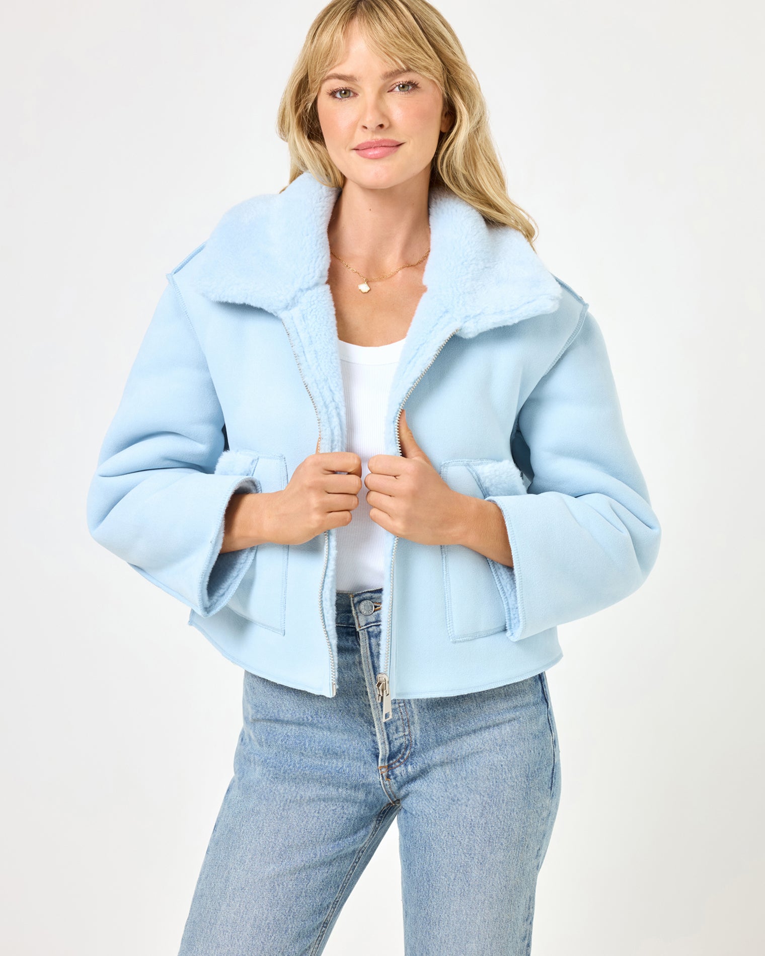 Ice blue jacket womens best sale