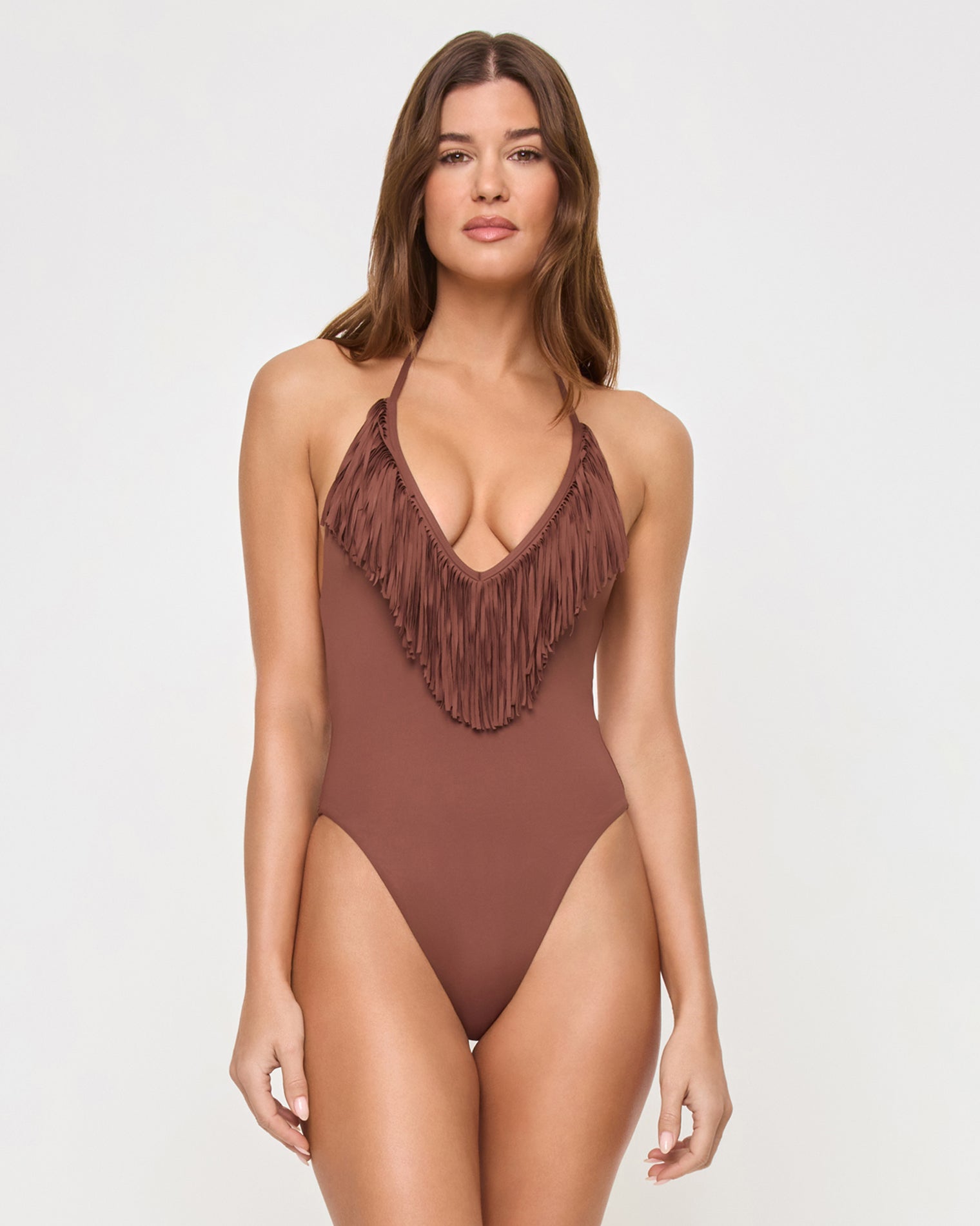 Desert Days One Piece Swimsuit - Cafe Desert Days One Piece Swimsuit - Cafe