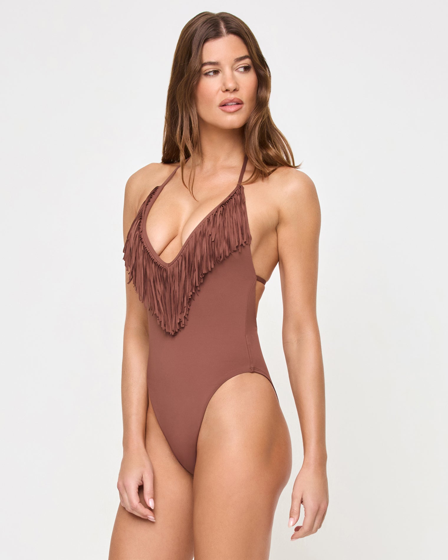 Desert Days One Piece Swimsuit - Cafe Desert Days One Piece Swimsuit - Cafe