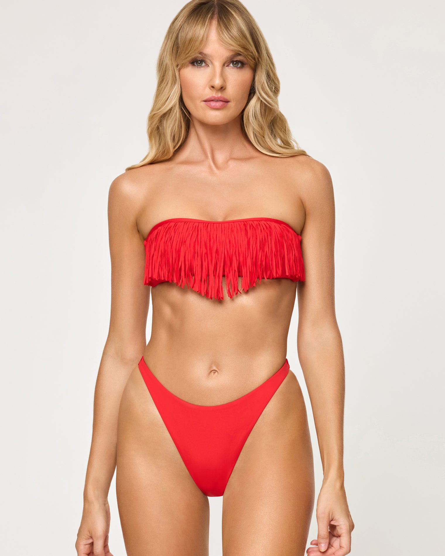 Dixie Bikini Top - Flame