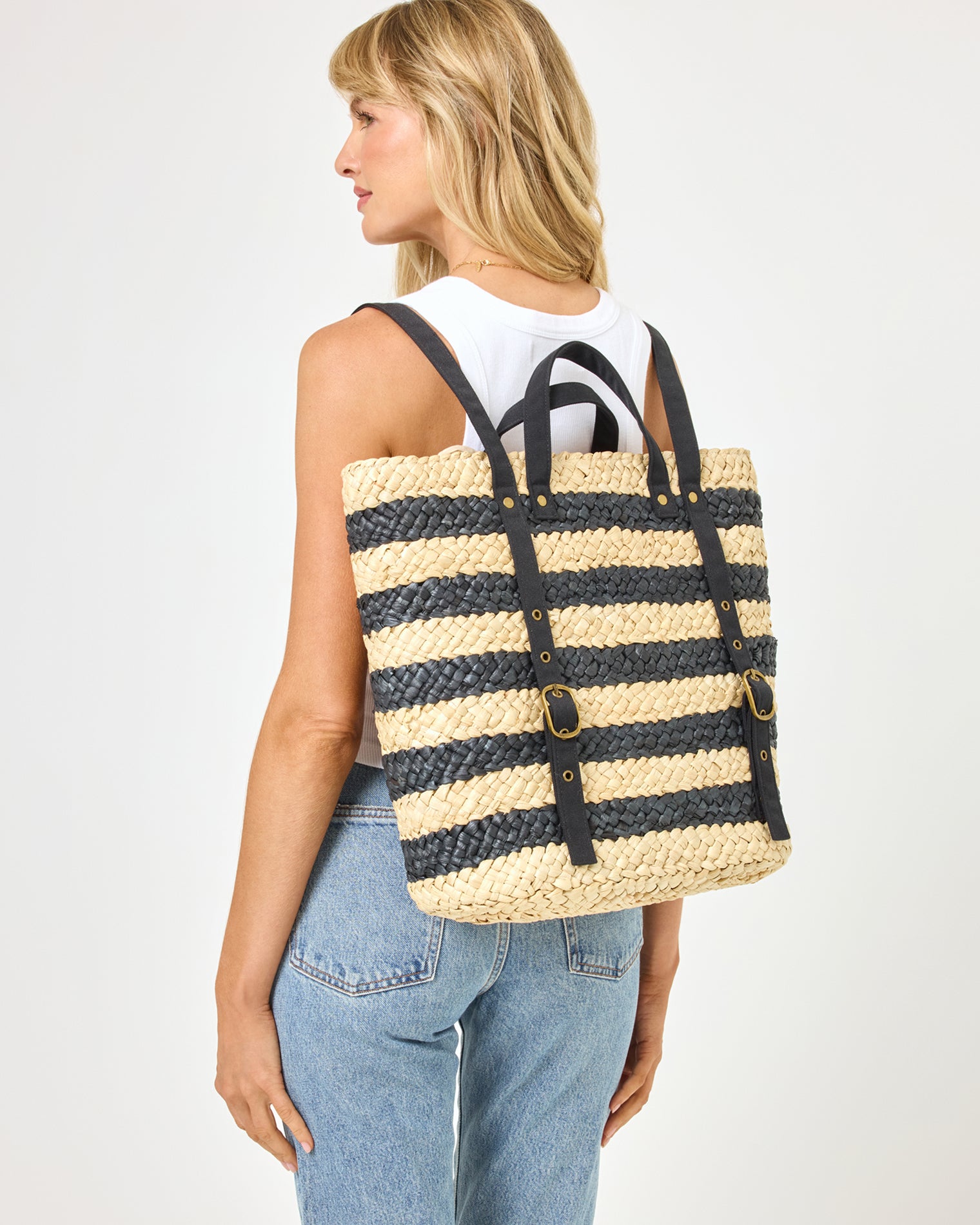 Summer Days Backpack Natural Black