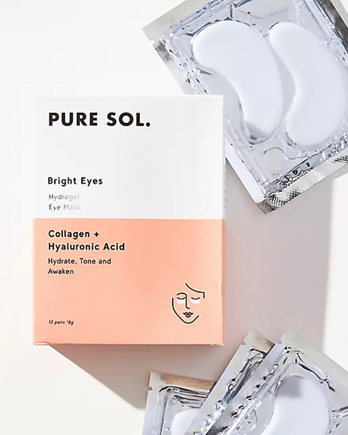 Pure Sol Bright Eyes Eye Mask NCOL